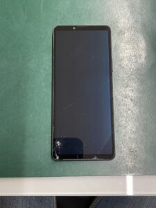 液晶の破損