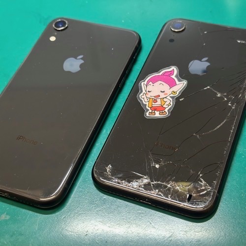 修理完了後のiPhoneXR