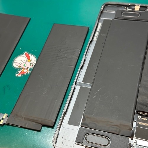 新品バッテリー組み込み