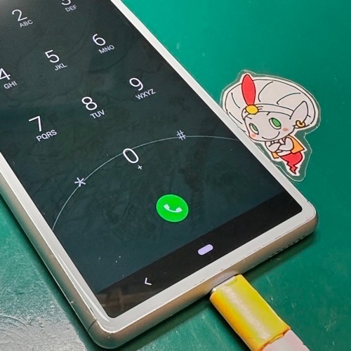 バッテリーが新しくなって修理完了！