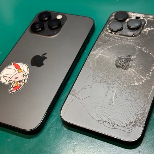 修理完了したiPhone14ProMax