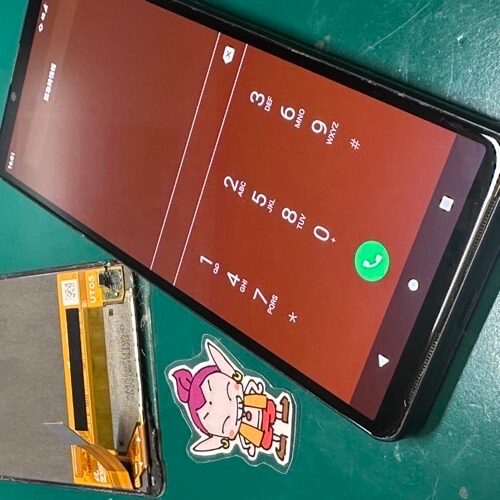 画面交換修理完了