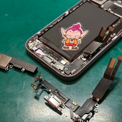 充電コネクタケーブルの交換