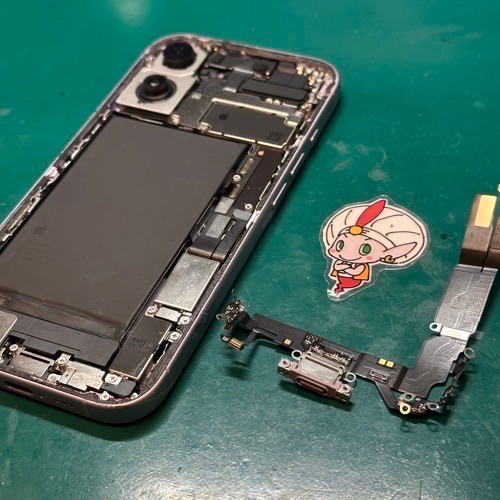 充電コネクタ交換完了