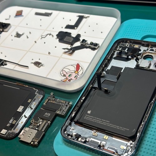 全ての内部パーツの移植作業